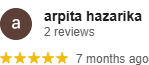 Arpita Hazarika, Student Review