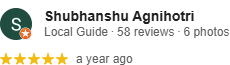Shubhanshu Agnihotri, Student Review